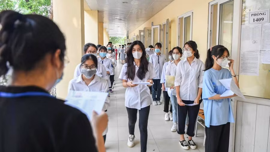 Năm 2022 kỳ thi tốt nghiệp THPT sẽ diễn ra theo phương án của giai đoạn 2022 - 2025. Ảnh: ĐẬU TIẾN ĐẠT