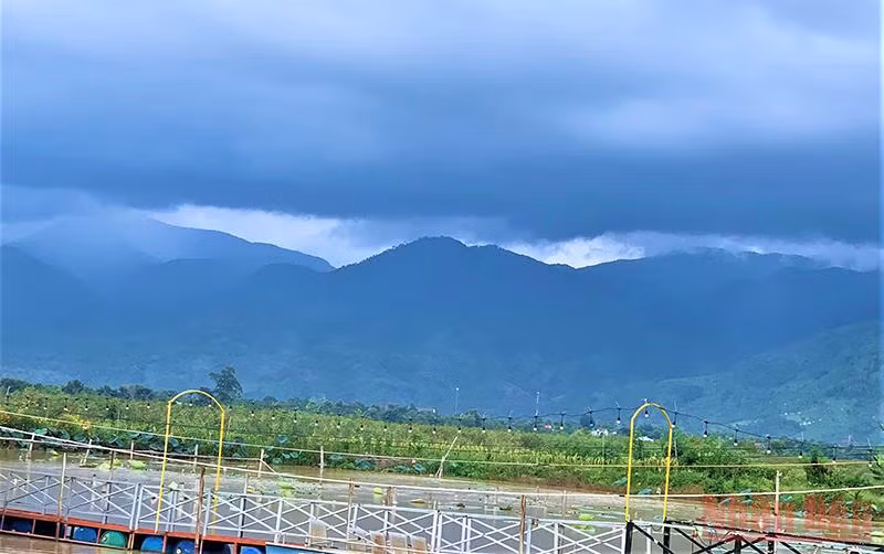 Bên hồ Lắk có một đồi cao bao phủ cây rừng, nơi tọa lạc của Biệt điện Bảo Đại.