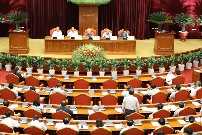Toàn cảnh phiên thảo luận về Đề án cải cách chính sách bảo hiểm xã hội. Toàn cảnh phiên thảo luận về Đề án cải cách chính sách bảo hiểm xã hội.