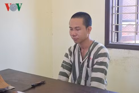 Đối tượng Nguyễn Thành Công vừa bị bắt giữ.