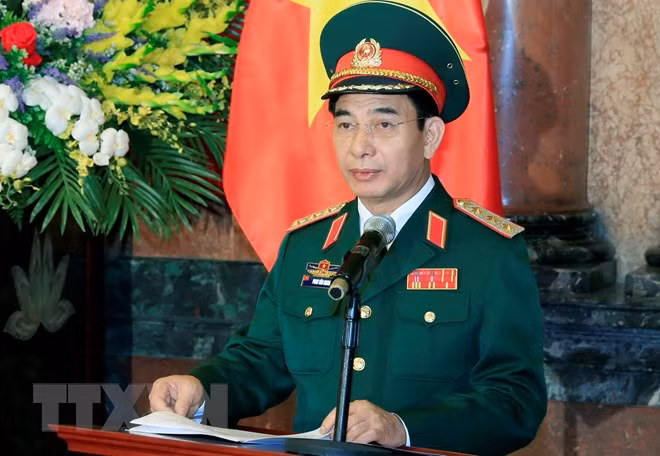Thượng tướng Phan Văn Giang.