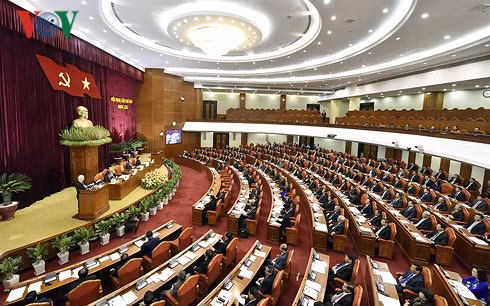 Toàn cảnh buổi khai mạc Hội nghị Trung ương 7 Toàn cảnh buổi khai mạc Hội nghị Trung ương 7