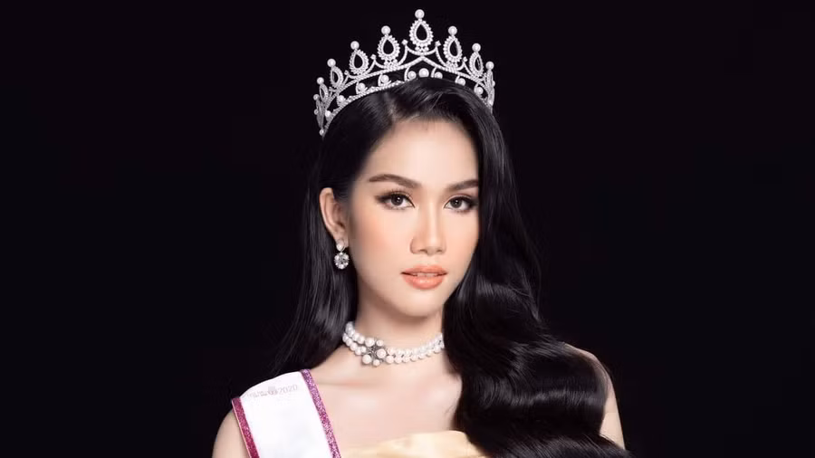 Á hậu Phương Anh được kỳ vọng tại Hoa hậu Quốc tế 2022. Ảnh: Sen Vàng
