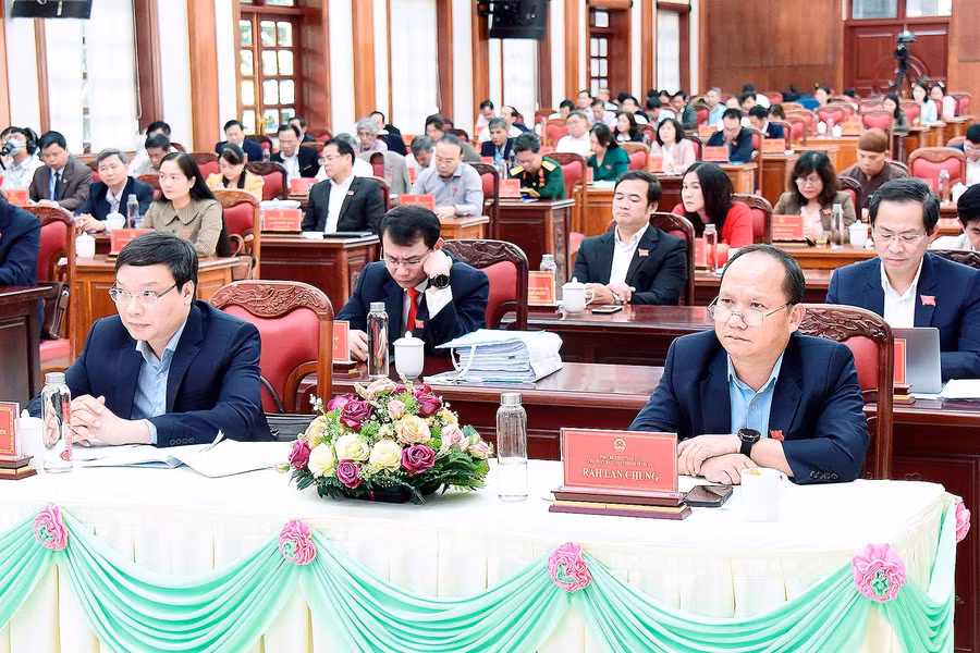 Quang cảnh kỳ họp. Ảnh: Đức Thụy