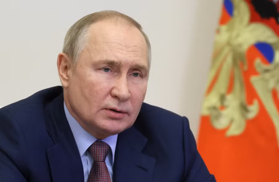 Tổng thống Vladimir Putin chủ trì cuộc họp của Hội đồng Phát triển Chiến lược và Dự án Quốc gia Nga hôm 15.12. Ảnh: Reuters