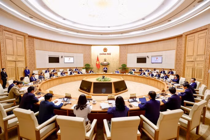  Chính phủ họp phiên thường kỳ tháng 11-2022. Ảnh: VGP