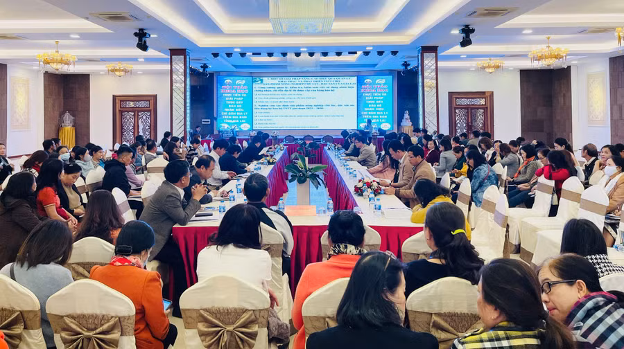 Quang cảnh hội thảo. Ảnh: Trần Dung Quang cảnh hội thảo. Ảnh: Trần Dung