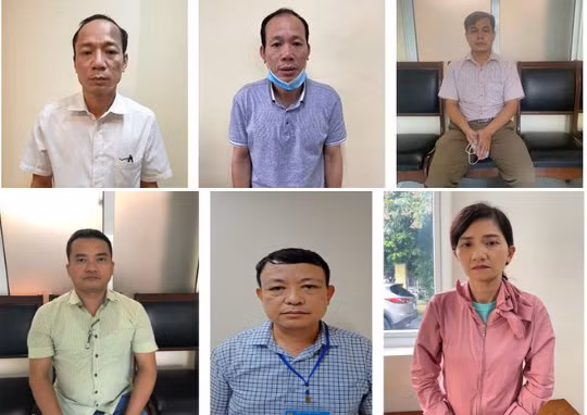 Những người bị bắt trong vụ án của Sở GD-ĐT tỉnh Thanh Hóa bị khai trừ ra khỏi Đảng. Ảnh: Bộ Công an