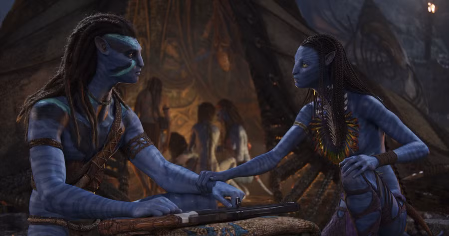 Avatar 2 gây sốt dù chưa chiếu chính thức ở Việt Nam. Ảnh: Galaxy