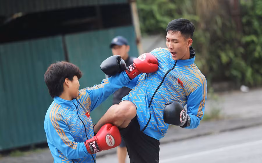  Các VĐV môn Vovinam kỳ vọng sẽ mang về huy chương cho thể thao Gia Lai. Ảnh: Văn Ngọc