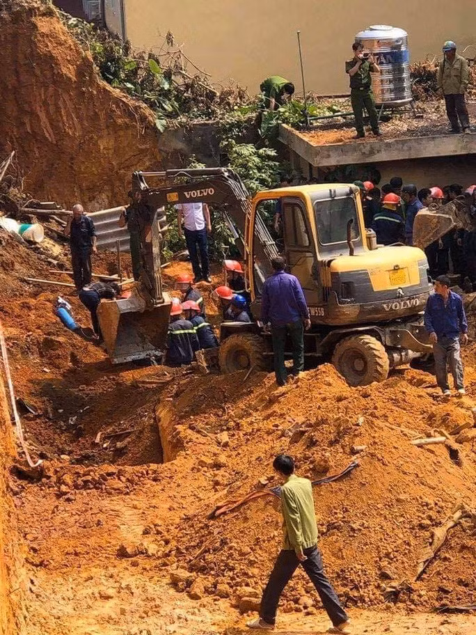  Hiện trường nơi xảy ra vụ tai nạn lao động đặc biệt nghiêm trọng - Ảnh: CTV