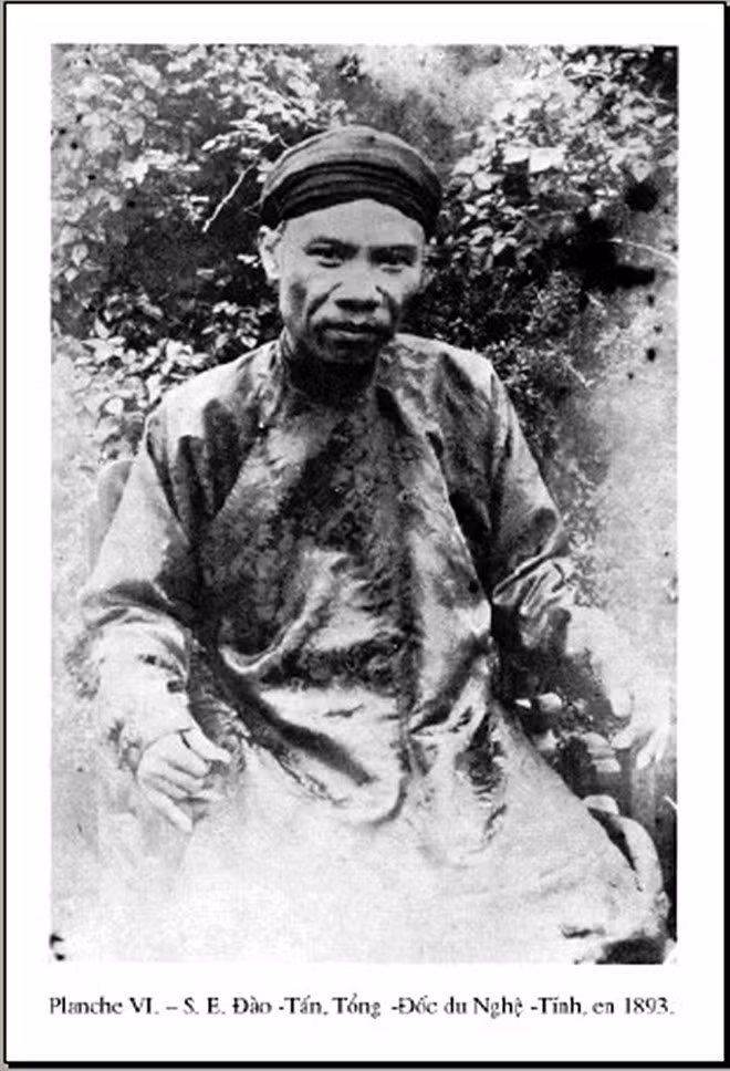 Chân dung cụ Đào Tấn, chụp năm 1893 - Ảnh: Tư liệu