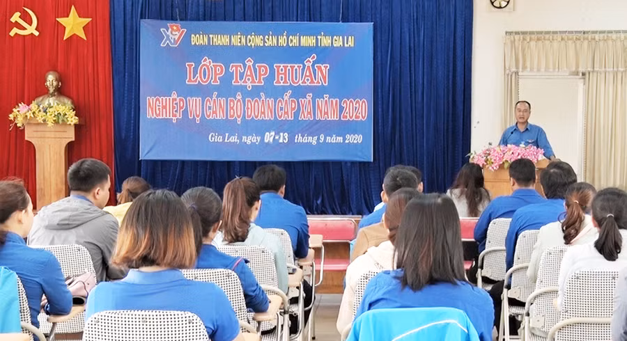  Quang cảnh lớp tập huấn. Ảnh: Hà Đức Thành