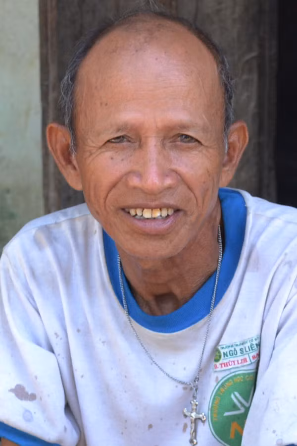 Già làng A Riêu. Ảnh: Nguyên Phi