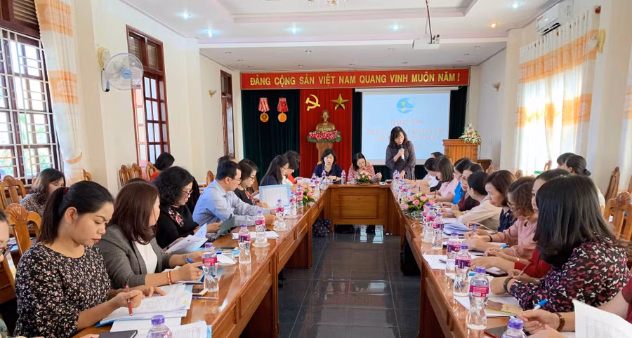 Cụm thi đua Tây Nguyên tổ chức tổng kết đánh giá hoạt động. Ảnh: Hoàng Ngọc