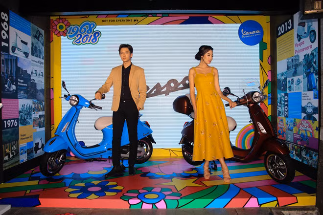  Vespa Primavara 50 năm có giá 77,5 triệu đồng.