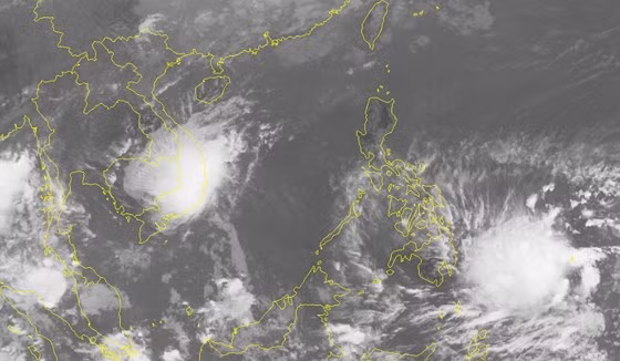  Ảnh chụp vệ tinh tình hình thời tiết sáng 18-11-2018