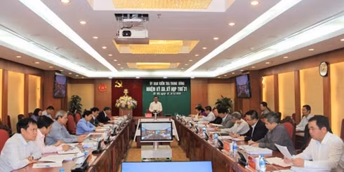Ủy ban Kiểm tra Trung ương họp kỳ thứ 31