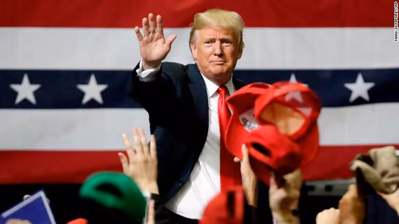 Tổng thống Mỹ Donald Trump.