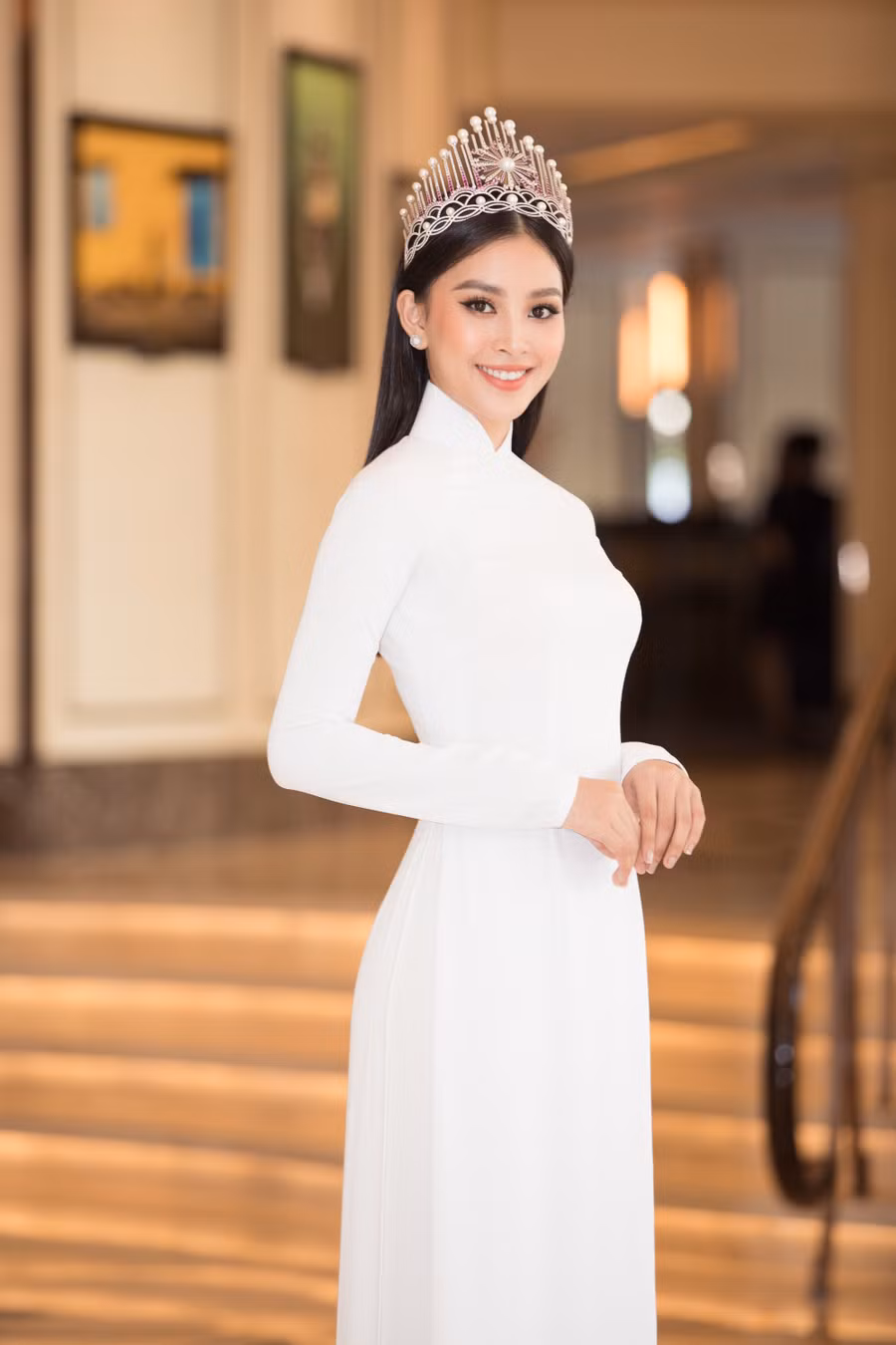 Năm nay, Tiểu Vy với vai trò là đại sứ sẽ đồng hành cùng cuộc thi và trao lại vương miện cho tân Hoa hậu Việt Nam 2020.