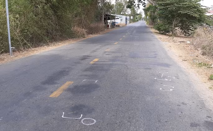 Hiện trường vụ tai nạn chết người Hiện trường vụ tai nạn chết người