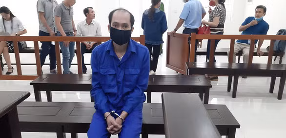  Bị cáo Vũ Huy Toản tại tòa - Ảnh: DIỆP THANH