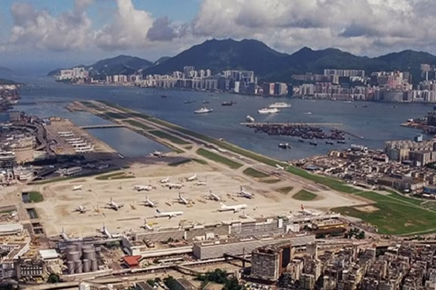 Khu đô thị gần sân bay đang ngày càng phát triển