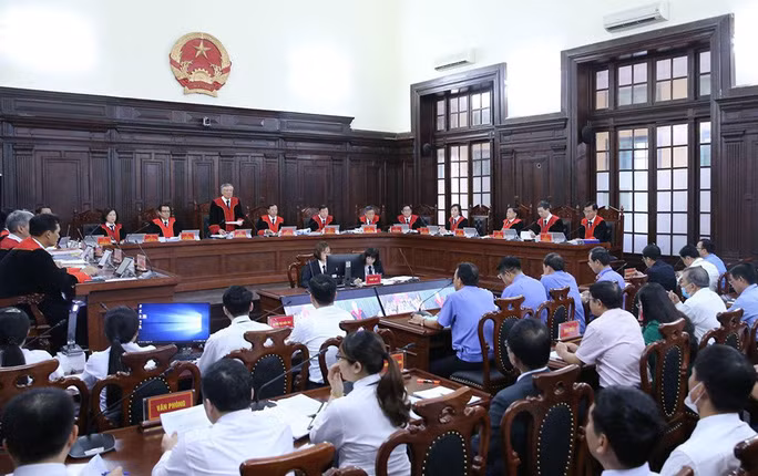 Quang cảnh phiên giám đốc thẩm vụ án tử tù Hồ Duy Hải