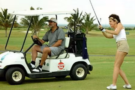 Sân golf tại Khu du lịch nổi tiếng Varadero của Cuba. 