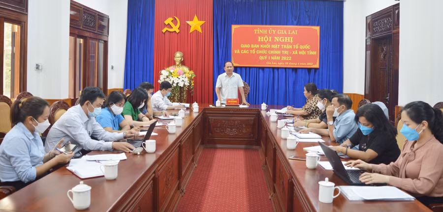 Quang cảnh hội nghị. Ảnh: Anh Huy Quang cảnh hội nghị. Ảnh: Anh Huy