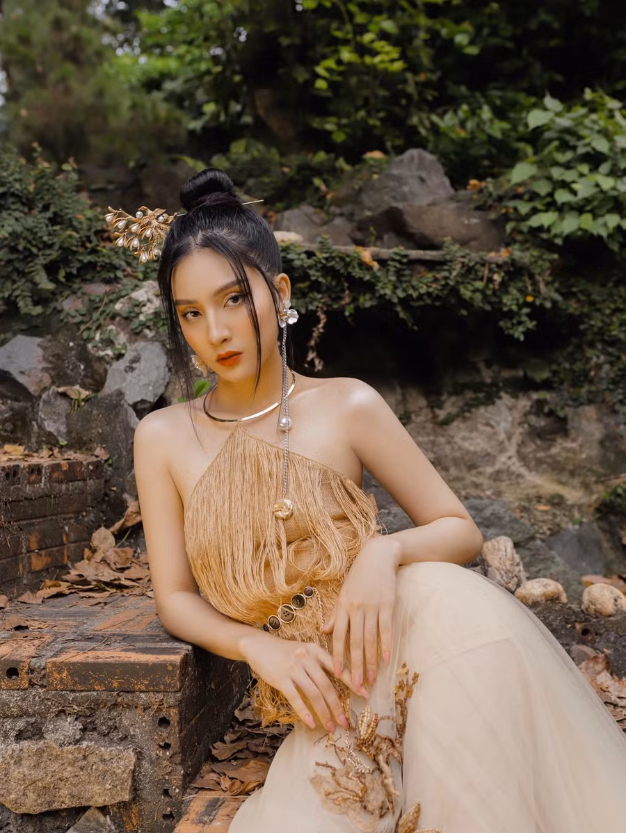 Nhan sắc xinh đẹp của hot girl Thiên An sau khi sinh con. Ảnh FBNV Nhan sắc xinh đẹp của hot girl Thiên An sau khi sinh con. Ảnh FBNV