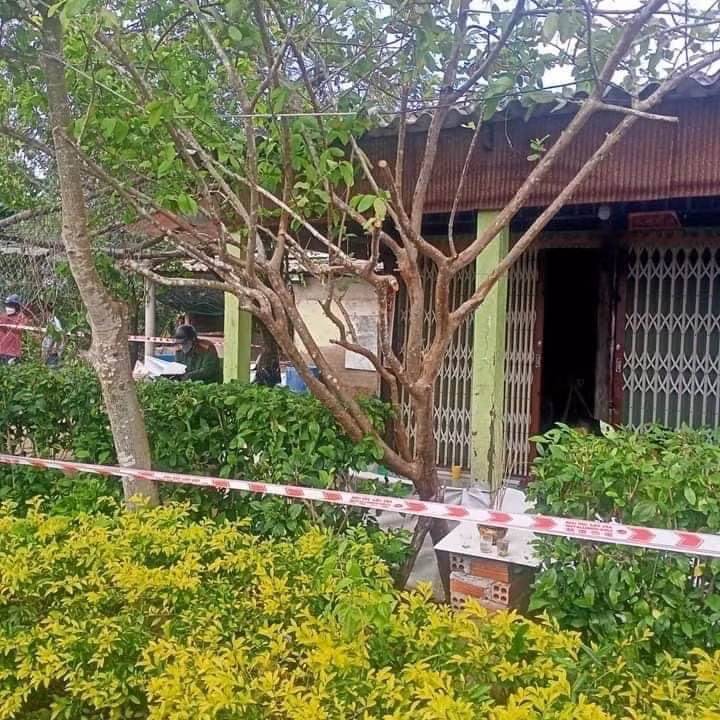  Hiện trường vụ án. Ảnh: CTV