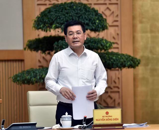 Bộ trưởng Công Thương Nguyễn Hồng Diên: 