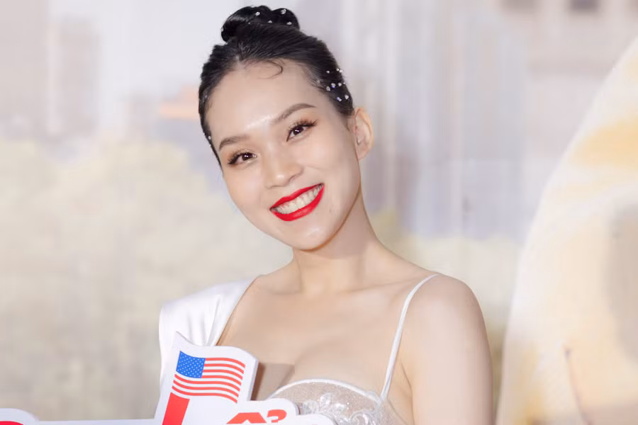 Dù lần đầu đóng phim điện ảnh nhưng Phương Titi hoàn thành khá tốt nhân vật của mình- Ảnh: ĐPCC