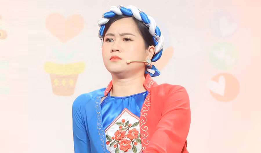 Nhiều khán giả không nhận ra Lâm Vỹ Dạ khi gặp ngoài đời. Ảnh: FANPAGE CHỌN AI ĐÂY