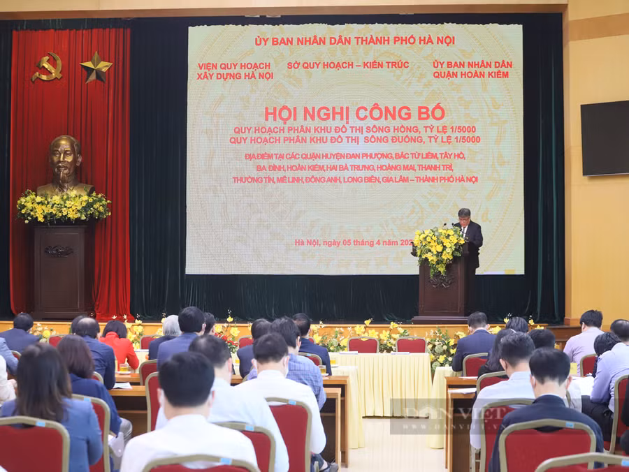 Quang cảnh hội nghị chiều 5/4. Ảnh: Hoàng Thành