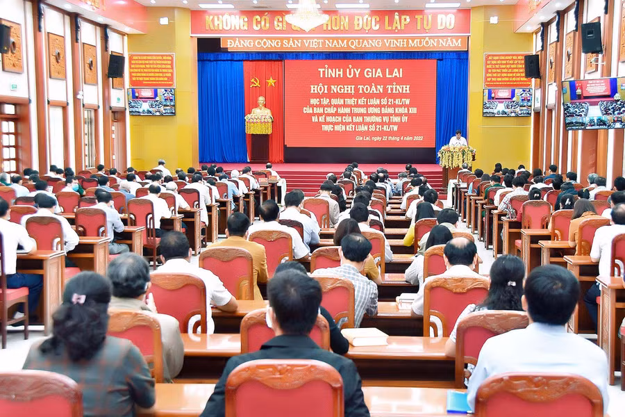 Quang cảnh hội nghị. Ảnh: Đức Thụy