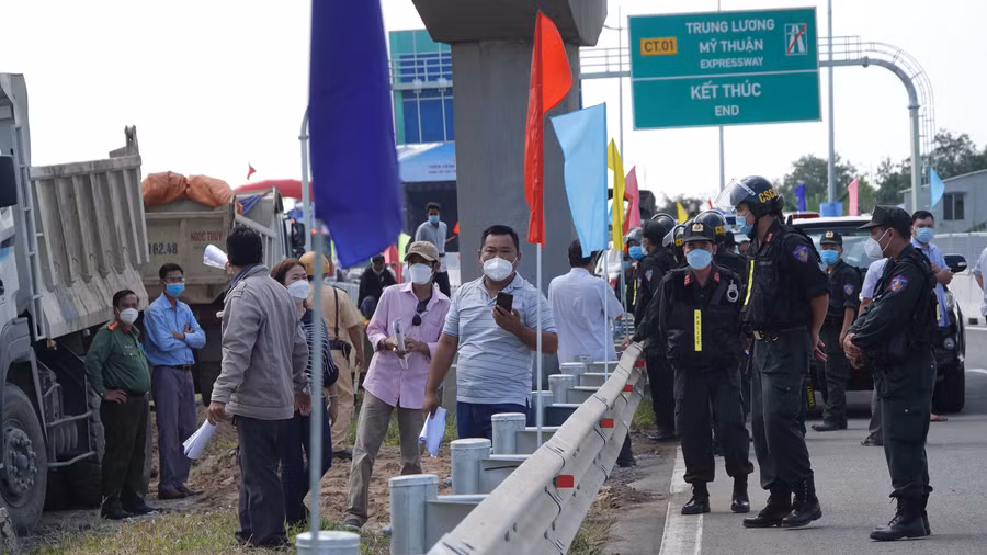 Dự án được thông tuyến vào tháng 1.2022 nhân dịp Tết Nguyên đán Nhâm Dần năm 2022. Ảnh: Bắc Bình