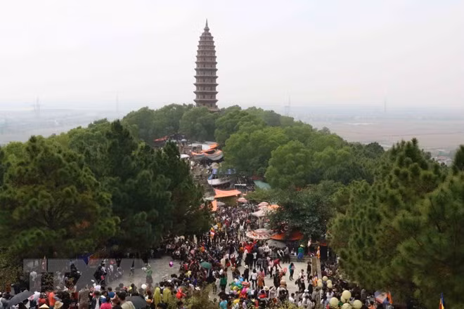 Chùa Phật Tích. (Ảnh: Thanh Thương/TTXVN)