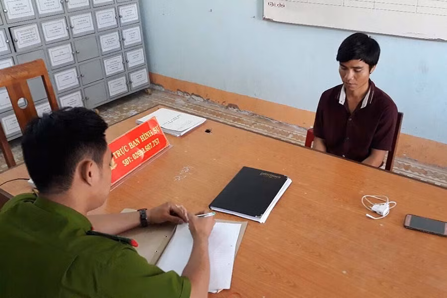 Đối tượng Rơ Ô Vang đã bị khởi tố về hành vi Trộm cắp tài sản. Ảnh: Văn Ngọc