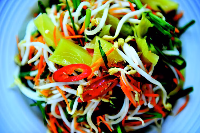 Dưa giá - Ảnh: TR.N Dưa giá - Ảnh: TR.N