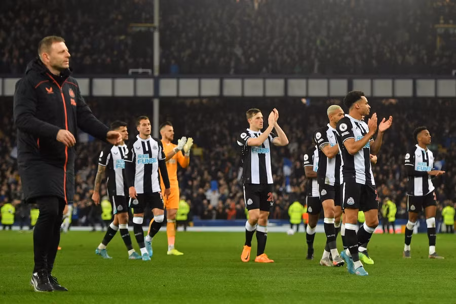 Nỗi thất vọng của Newcastle. Ảnh: AFP