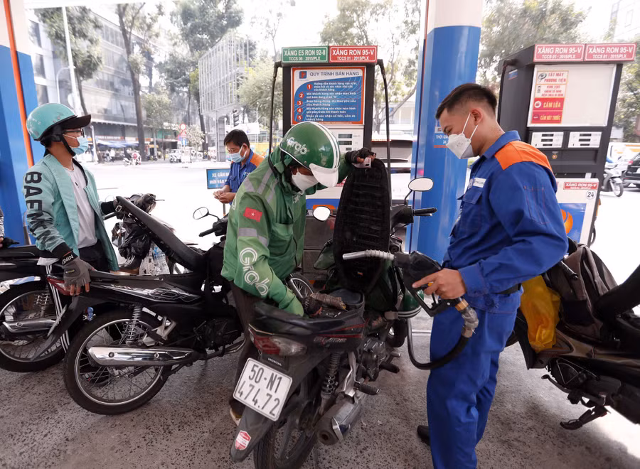 Tổng kho xăng dầu Đình Vũ-Hải phòng. (Ảnh: PV/Vietnam+)