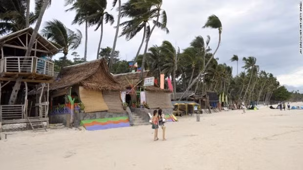 Bãi biển Boracay. (Nguồn: AFP) Bãi biển Boracay. (Nguồn: AFP)