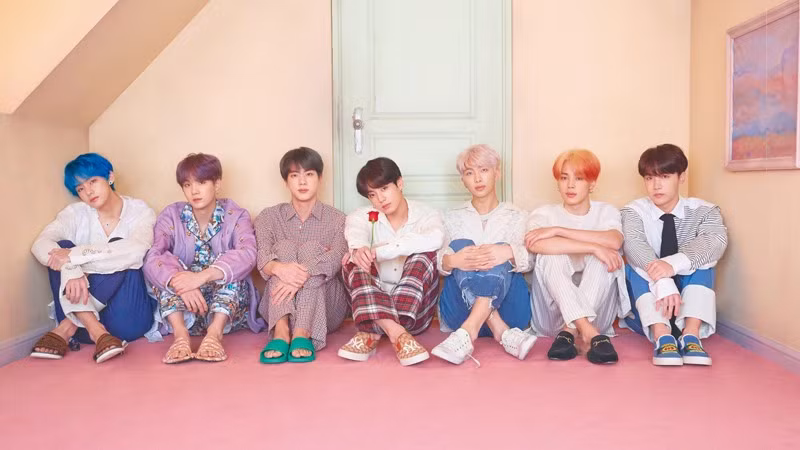10 ca khúc hay nhất của BTS. Ảnh: Xinhua.