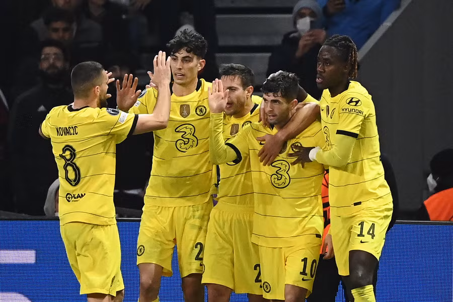 Chelsea bị dẫn bàn trước nhưng ngược dòng chiến thắng. Ảnh: AFP