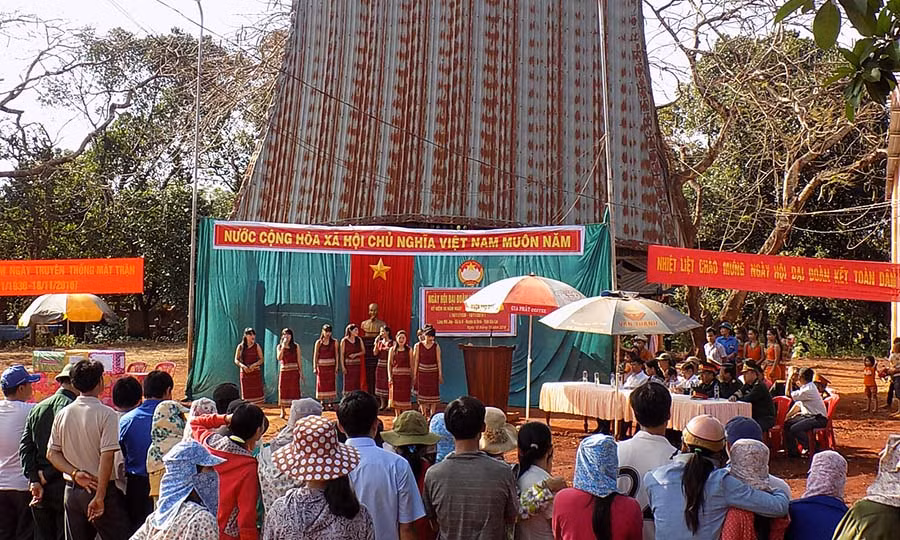  Ngành Văn hóa Thông tin huyện Ia Grai tăng cường các hình thức tuyên truyền ở cơ sở.