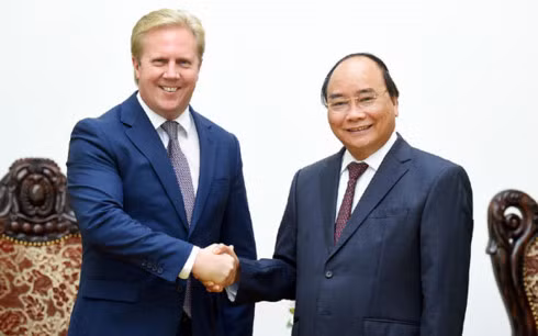 Thủ tướng Nguyễn Xuân Phúc tiếp Bộ trưởng Thương mại New Zealand Todd McClay.