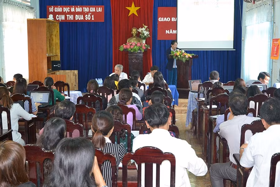  Quang cảnh buổi hội thảo. Ảnh: Ngọc Thu