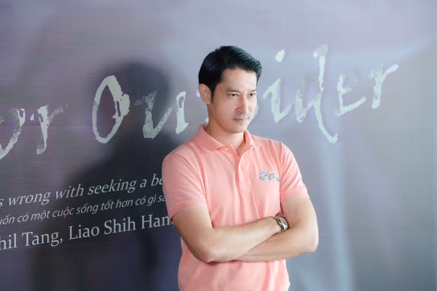  Huy Khánh tại buổi casting phim Doctor Outsider. Ảnh: ĐPCC